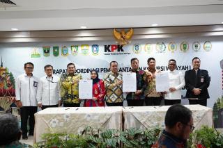 Tegaskan Komitmen Bersama Cegah Korupsi, Rakor Penguatan Sinergi KPK dan Pemda Dihadiri Bupati Bengkalis